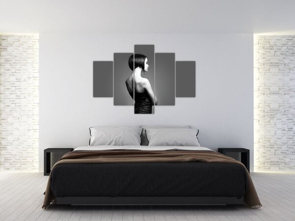 Podoba elegantne ženske (150x105 cm)