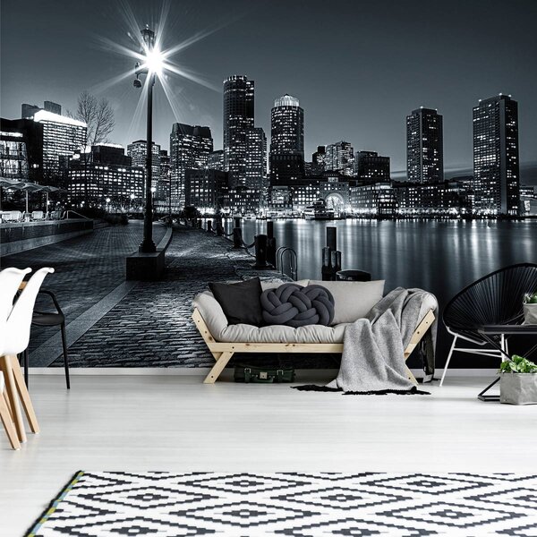 Foto tapeta - Noću u New Yorku (152,5x104 cm)