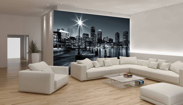 Foto tapeta - Noću u New Yorku (152,5x104 cm)