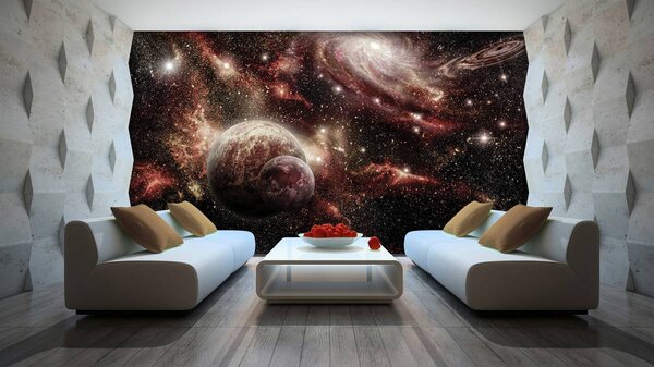 Foto tapeta - Svjetlosni svemir (152,5x104 cm)