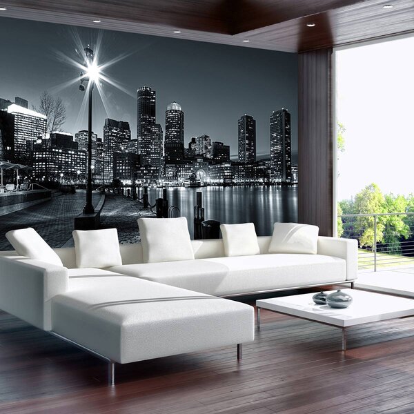 Foto tapeta - Noću u New Yorku (152,5x104 cm)