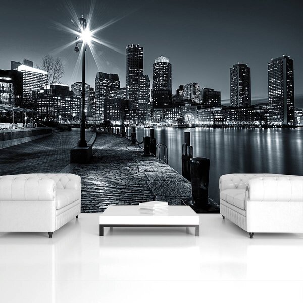 Foto tapeta - Noću u New Yorku (152,5x104 cm)
