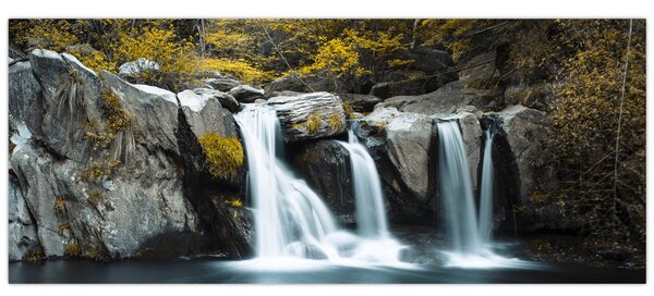 Slika - Slapovi, Lushan, Kitajska (120x50 cm)
