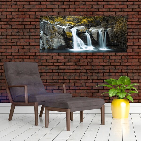 Slika - Slapovi, Lushan, Kitajska (120x50 cm)