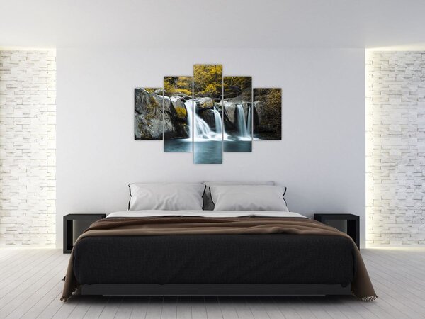 Slika - Slapovi, Lushan, Kitajska (150x105 cm)