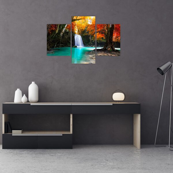 Slika - Emerald Lagoon (90x60 cm)