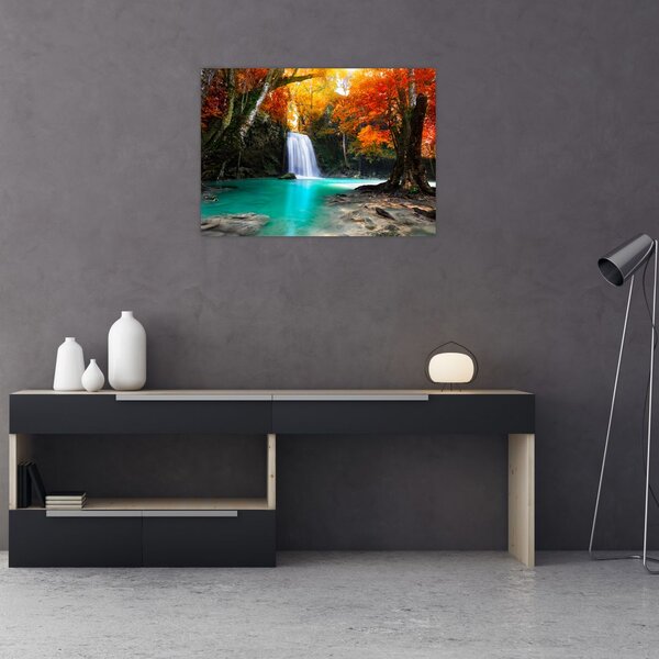 Slika - Emerald Lagoon (70x50 cm)