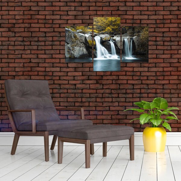 Slika - Slapovi, Lushan, Kitajska (90x60 cm)