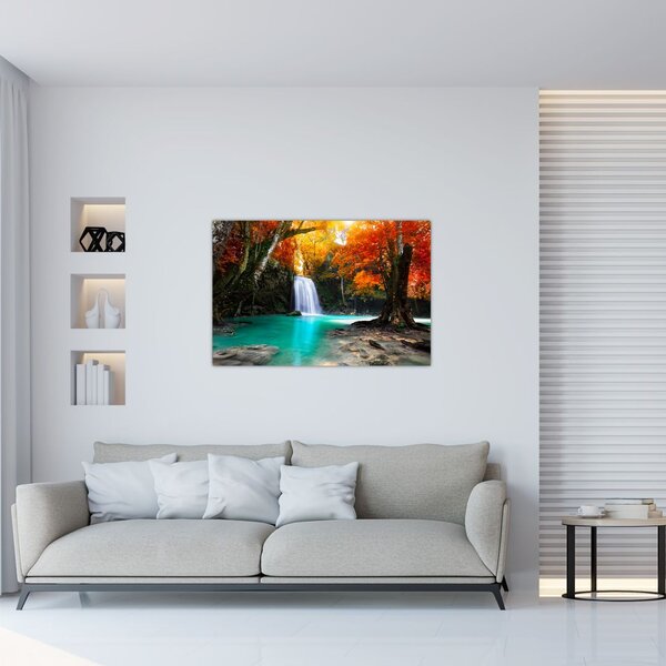 Slika - Emerald Lagoon (90x60 cm)