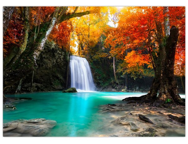 Slika - Emerald Lagoon (70x50 cm)