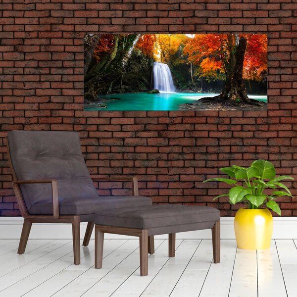 Slika - Emerald Lagoon (120x50 cm)