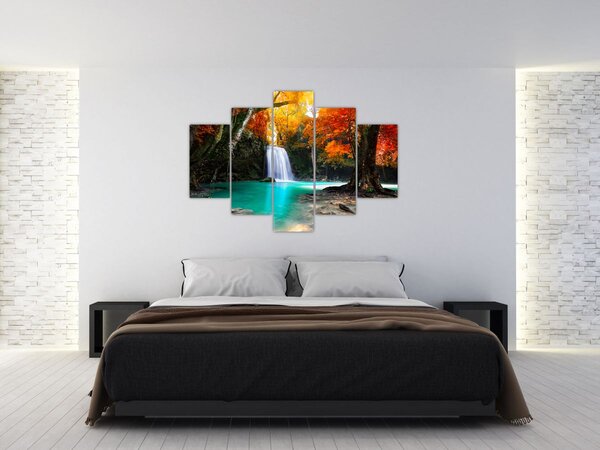 Slika - Emerald Lagoon (150x105 cm)