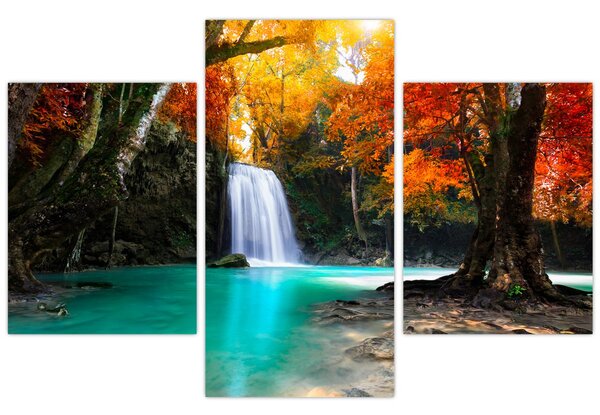 Slika - Emerald Lagoon (90x60 cm)