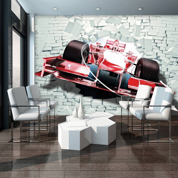 Foto tapeta - Crvena formula 1 3D F1 (152,5x104 cm)