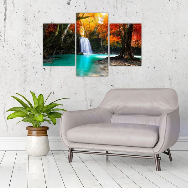Slika - Emerald Lagoon (90x60 cm)