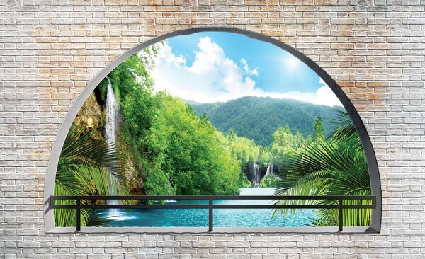 Foto tapeta - Pogled na zaljev (152,5x104 cm)