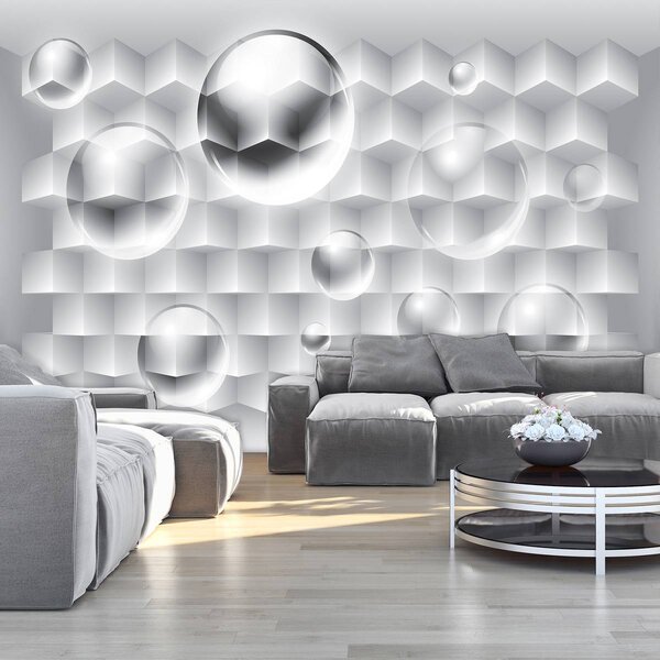 Foto tapeta - 3D lopte (152,5x104 cm)