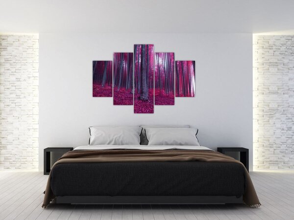 Slika roza gozda (150x105 cm)