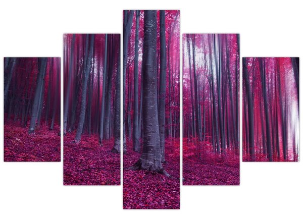 Slika roza gozda (150x105 cm)