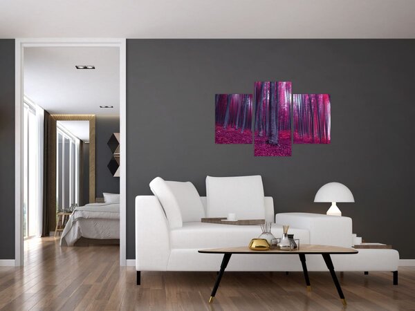 Slika roza gozda (90x60 cm)