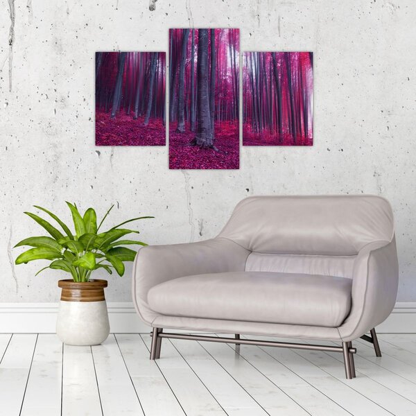 Slika roza gozda (90x60 cm)