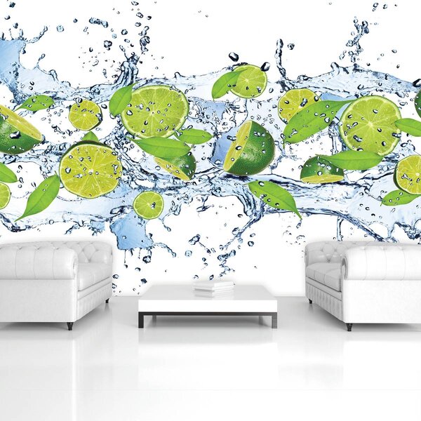 Foto tapeta - Svježe limete (152,5x104 cm)