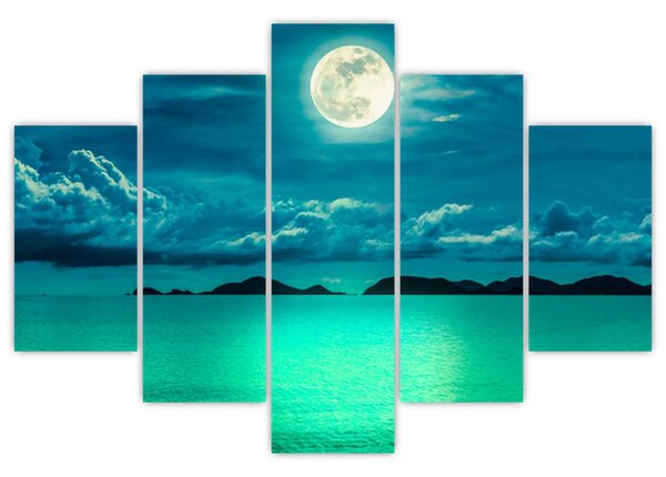 Slika - Polna luna nad površjem (150x105 cm)