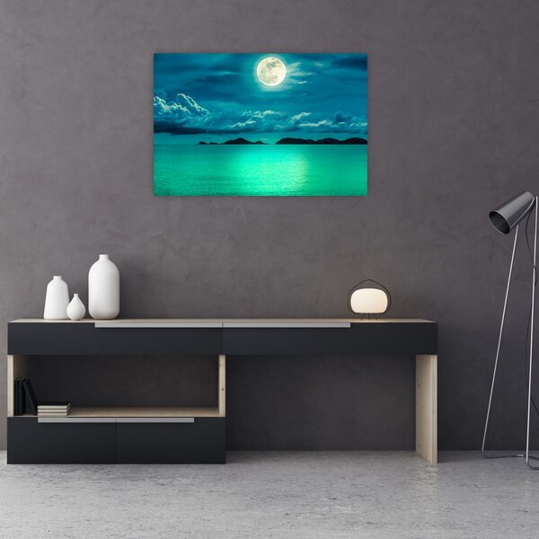 Slika - Polna luna nad površjem (90x60 cm)