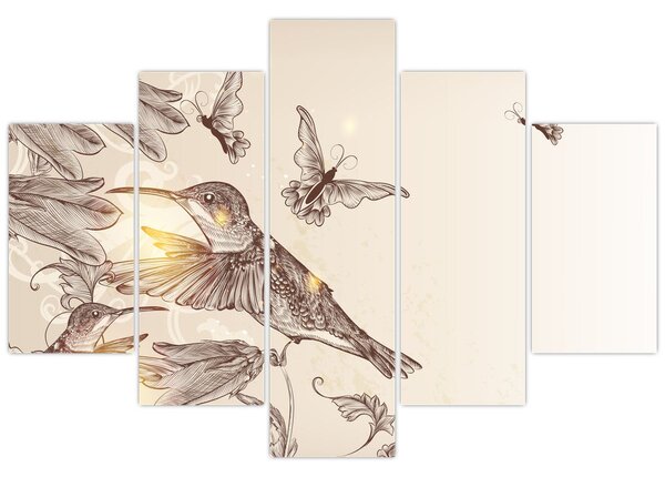 Slika - Kolibri (150x105 cm)