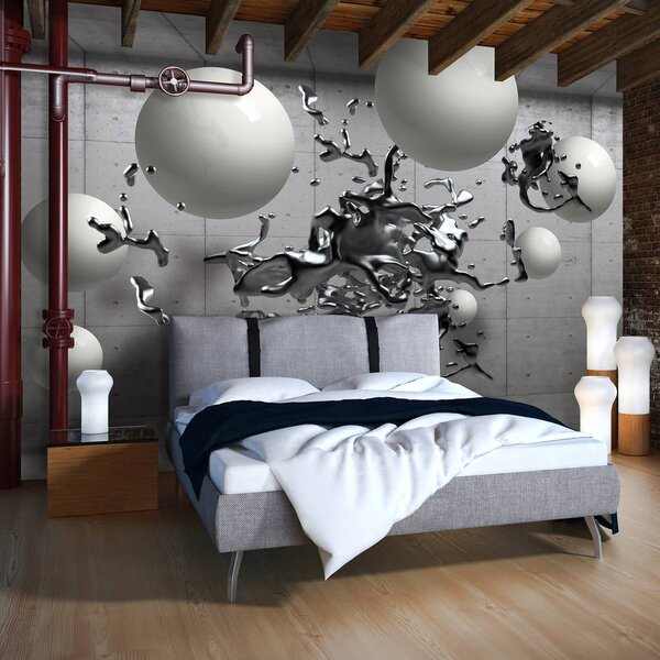 Foto tapeta - 3D geometrijska apstrakcija (152,5x104 cm)