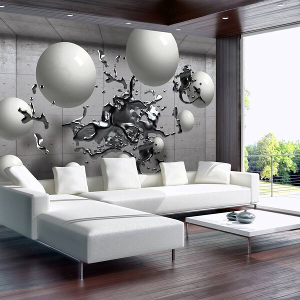 Foto tapeta - 3D geometrijska apstrakcija (152,5x104 cm)