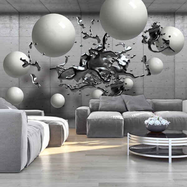 Foto tapeta - 3D geometrijska apstrakcija (152,5x104 cm)