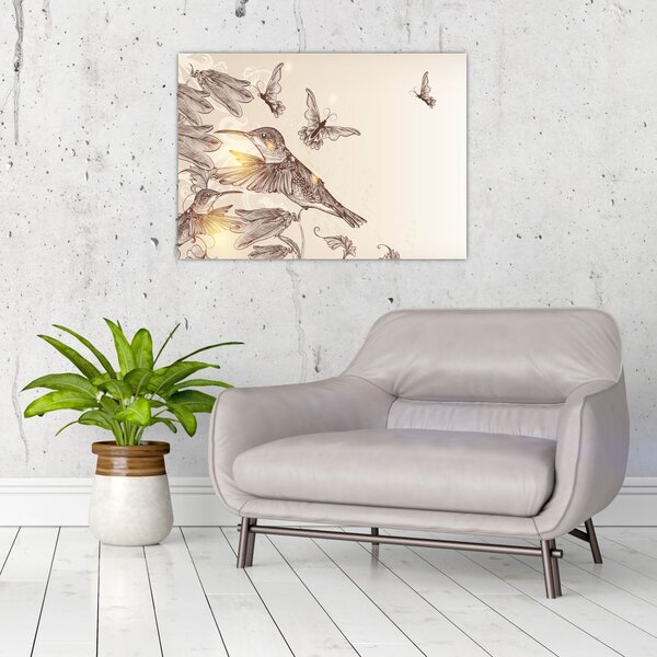 Slika - Kolibri (70x50 cm)