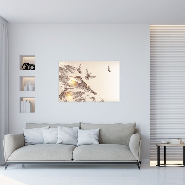 Slika - Kolibri (90x60 cm)