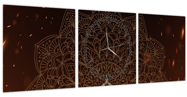 Slika - Meditacija (sa satom) (90x30 cm)
