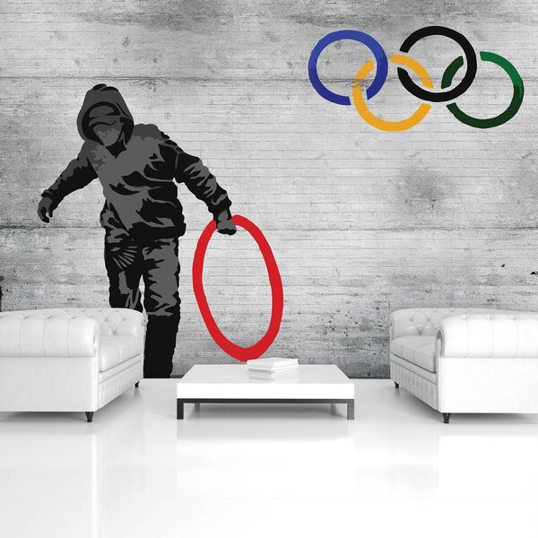 Foto tapeta - Olimpijski krugovi (152,5x104 cm)