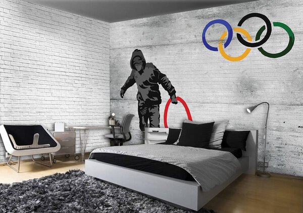 Foto tapeta - Olimpijski krugovi (152,5x104 cm)