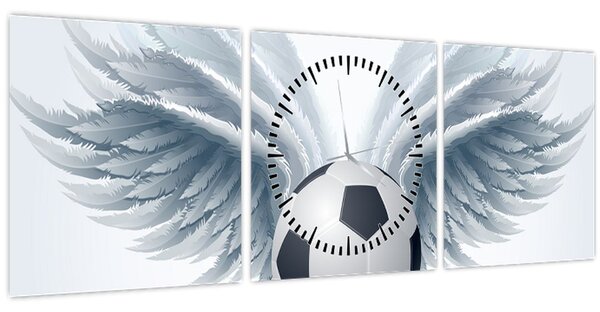 Slika - Balon s krili (sa satom) (90x30 cm)