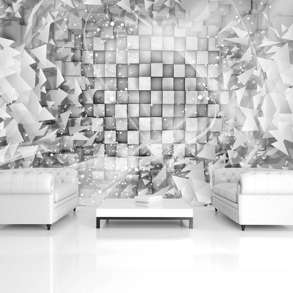 Foto tapeta - Geometrijska apstrakcija (152,5x104 cm)