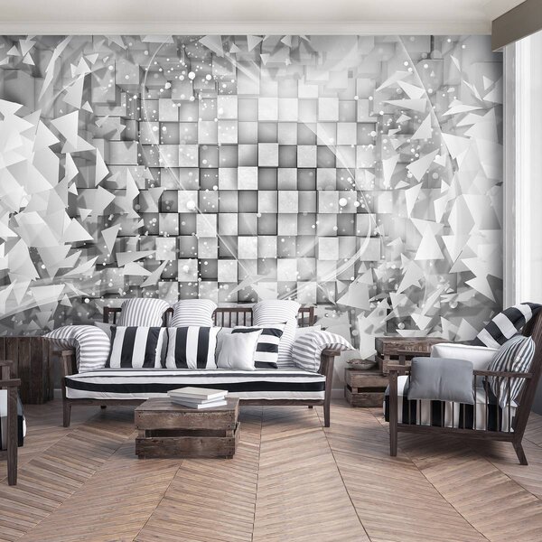 Foto tapeta - Geometrijska apstrakcija (152,5x104 cm)