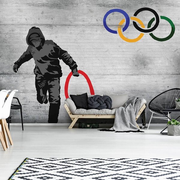 Foto tapeta - Olimpijski krugovi (152,5x104 cm)
