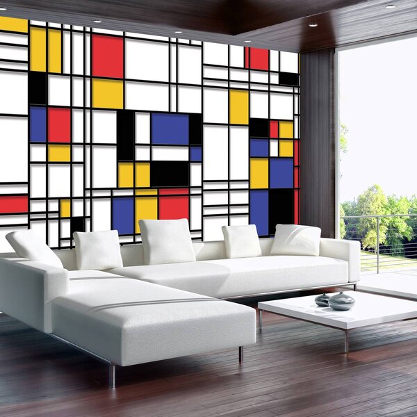 Foto tapeta - Šarena apstrakcija (152,5x104 cm)