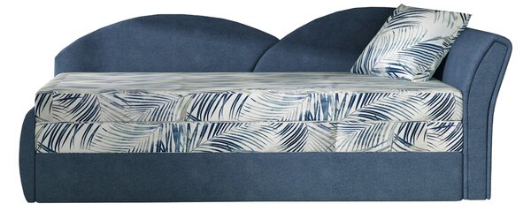 Sofa Agira 05 (plava +palmino lišće) (D)