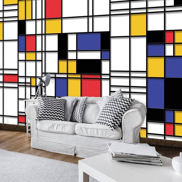 Foto tapeta - Šarena apstrakcija (152,5x104 cm)