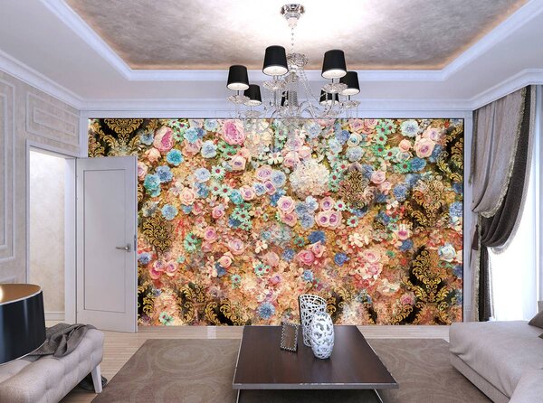Foto tapeta - Šareno cvijeće (152,5x104 cm)