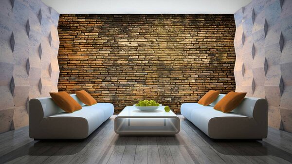 Foto tapeta - Stari zid od opeke (152,5x104 cm)