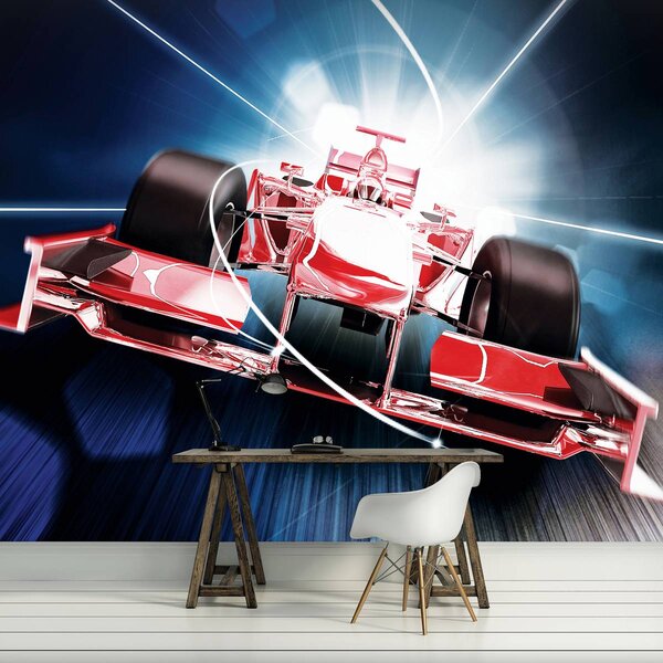 Foto tapeta - Crvena formula 1 3D F1 (152,5x104 cm)
