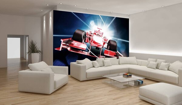 Foto tapeta - Crvena formula 1 3D F1 (152,5x104 cm)