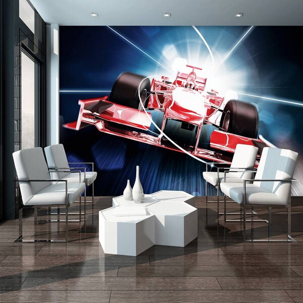 Foto tapeta - Crvena formula 1 3D F1 (152,5x104 cm)