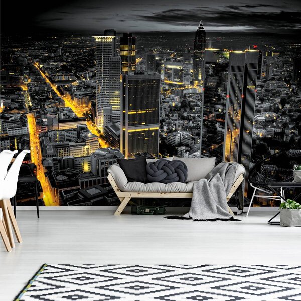 Foto tapeta - Grad noću (152,5x104 cm)